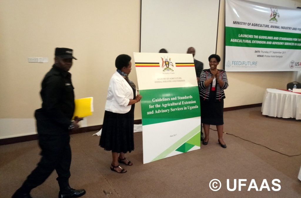 Uganda Launches Guidelines, Standards, Code of Ethics and Procedures for Registration and Accreditation of Agricultural Extension Service Providers