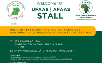 AFAAS, UFAAS and Partners to showcase at the 28th Uganda National Agricultural Show