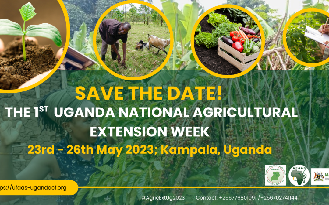Uganda set to organize first National Agricultural Extension Week 2023